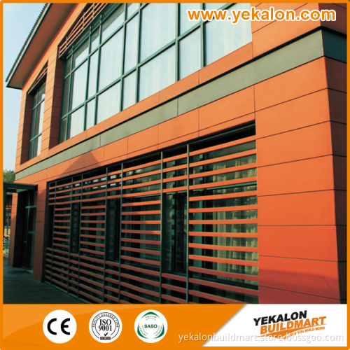 Yekalon Classic and Decorative Red Terracotta Panel Curtain Wall